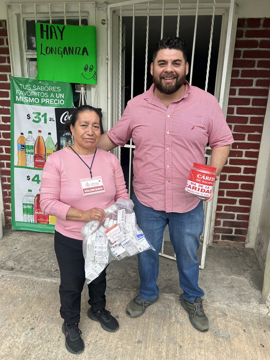 CristopherAlarc's tweet image. También nos sumamos a la #Colecta de #Cáritas #Tlalnelhuayocan 😌