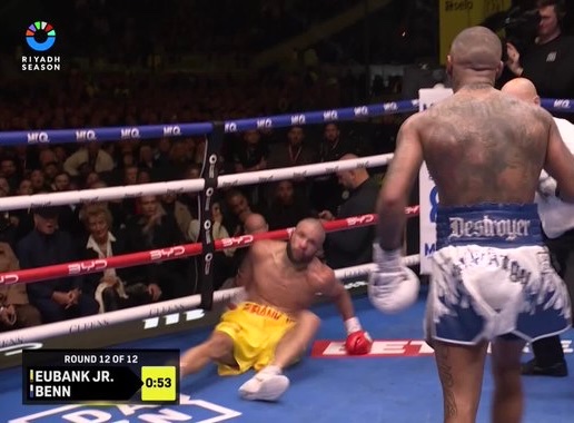 Boxing_UK_'s tweet photo. 🥊🇬🇧 BENN DESTROYS EUBANK WITH EASE💥

Two knockdowns in the final round cement a famous victory for Conor Benn…and the first W for Team Benn

119-107, 116-110 (😳), 118-108

Eubank aged overnight and offered almost nothing in return - surely that’s it for him.

#EubankBenn2 https://t.co/b5zlrk8j6j