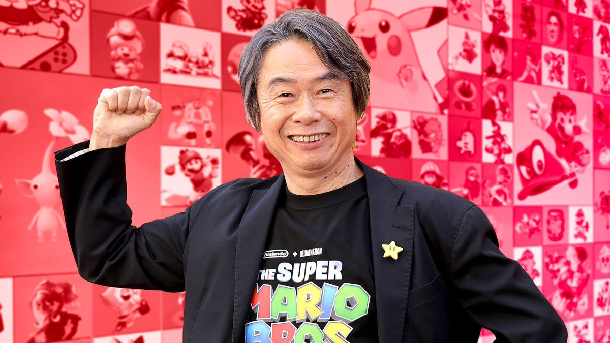 Aujourd’hui, c’est l’anniversaire du grand Shigeru Miyamoto qui fête ses 73 ans !