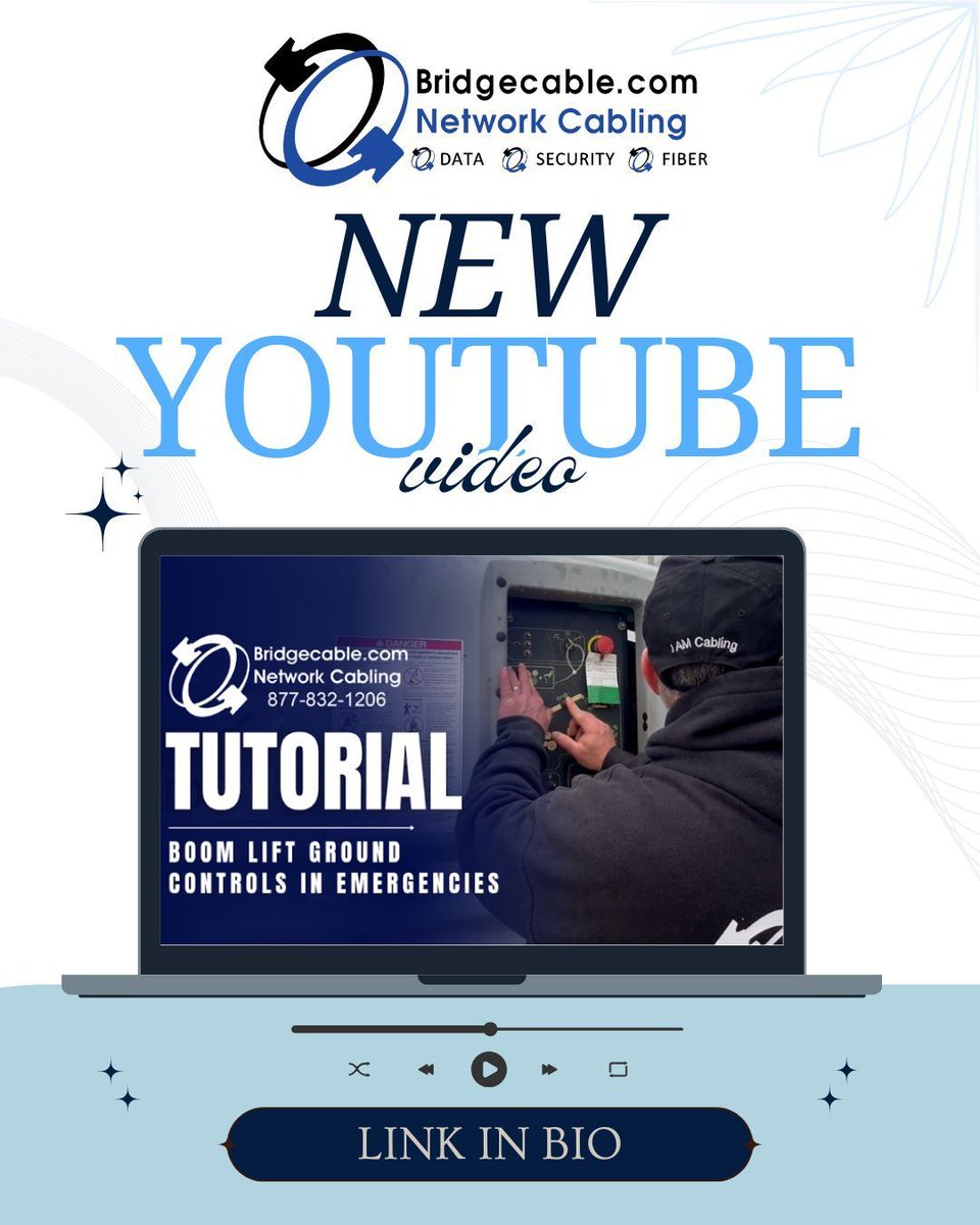 bridgecable's tweet image. We have another YouTube tutorial out now! Click the link below to view or new videos and channel. 💻👇
youtu.be/TV_MtmF2fRU?si… 
#philadelphianetworkcabling #structuredcabling #dooraccesscontrol #telecommunications #trustedservice #localcompany