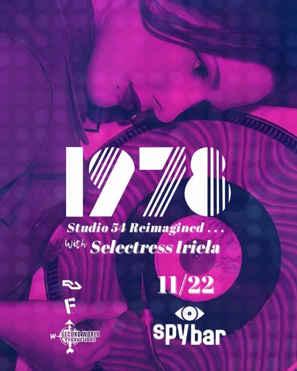 Iriela's tweet photo. On 11/22, we drop into the deep groove #Boston’s been waiting for. #Vinyl, vibe, and pure soul at Spy Bar. 🎶✨
Tickets: https://t.co/YFYD4lBLXU #1978Boston #HouseMusic #Funk #TimelessMusic #Disco #ClassicMaterial #SelectressIriela #Selectress #BostonEvents #Dance #Art #Nightlife https://t.co/a2omie9kY9