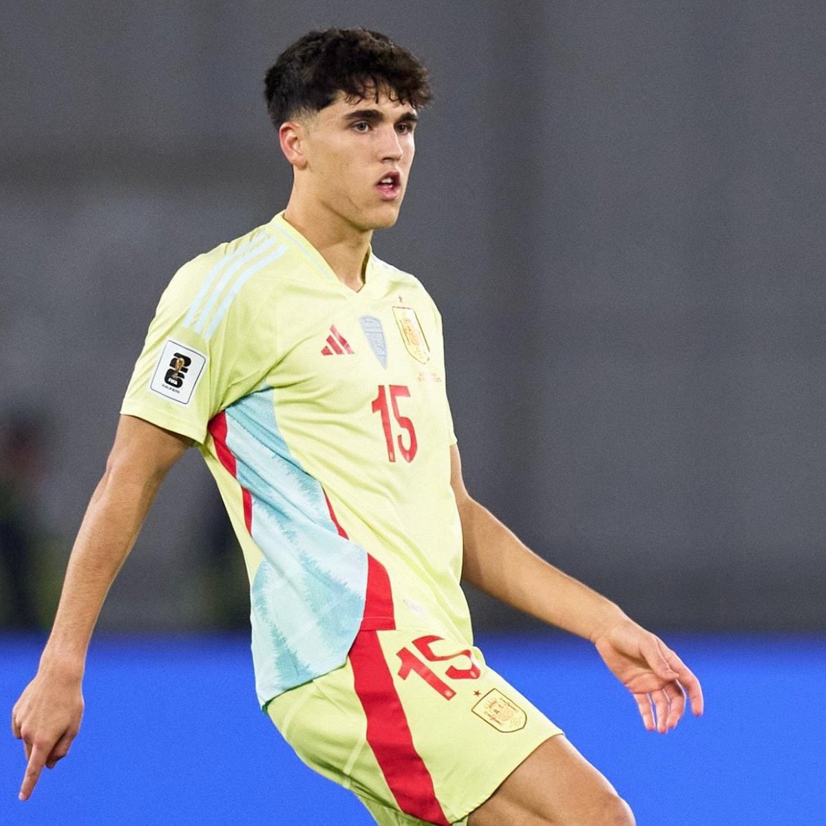 フェラン・トーレス、クバルシ、フェルミン、オルモと共に、スペイン