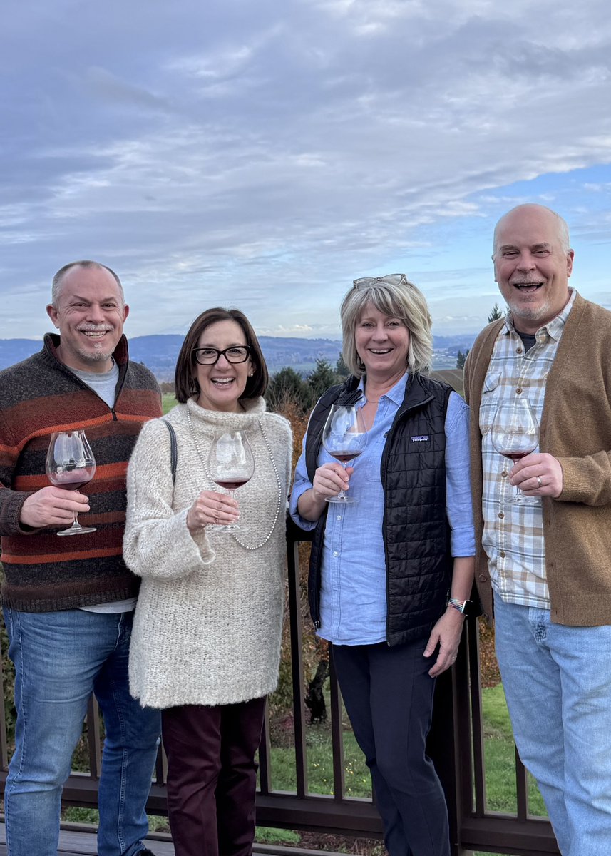 RepSalinas's tweet image. Beautiful day for wine tasting in the Willamette Valley!