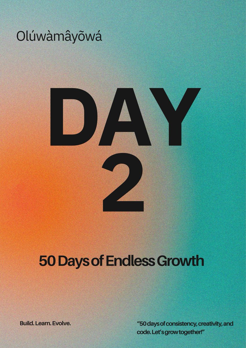 AbassCodes's tweet image. Day 2 of #50DaysOfCode with @build_pixels 

Done building the SaaS landing page and I&apos;ll now focus on making the website responsive and review for possible changes.
We&apos;re growing 💪🏾

#CareerGrowth