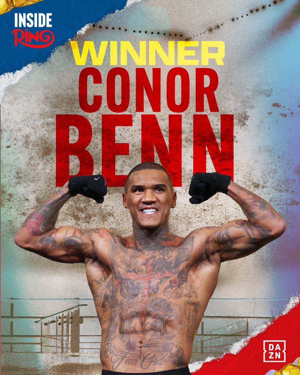 BENN WINS THE REMATCH👊

Conor Benn takes down Chris Eubank Jr. by unanimous decision 🔥