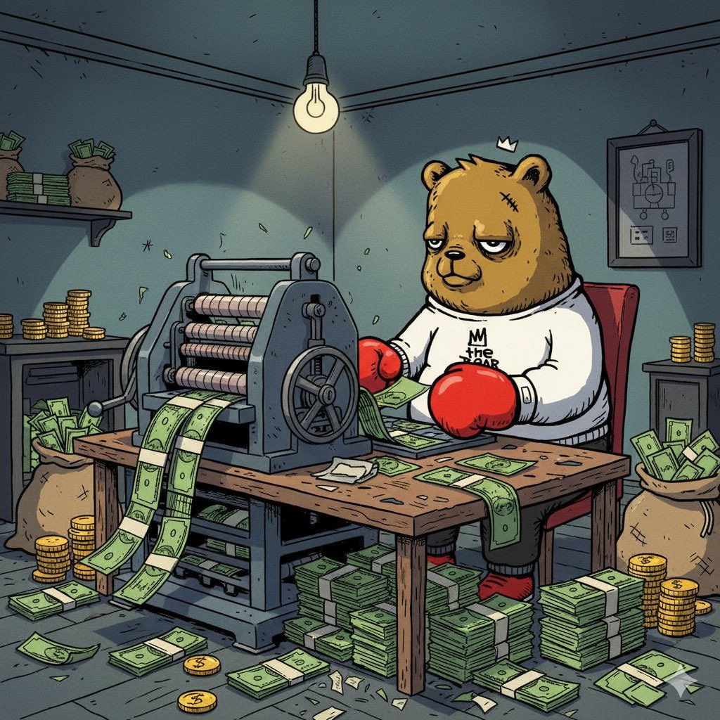 We work through the night. In the shadows, just quiet dedication and the will to be a champ.

$BCHAMP 🐻🥊 $XRP