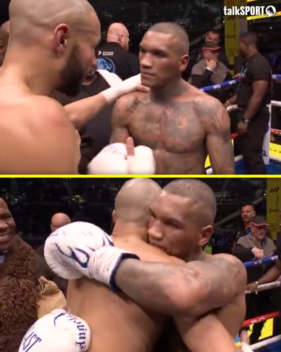 talkSPORT's tweet image. Nothing but respect... unfinished business, finished. 🥊❤️

#eubankbenn2