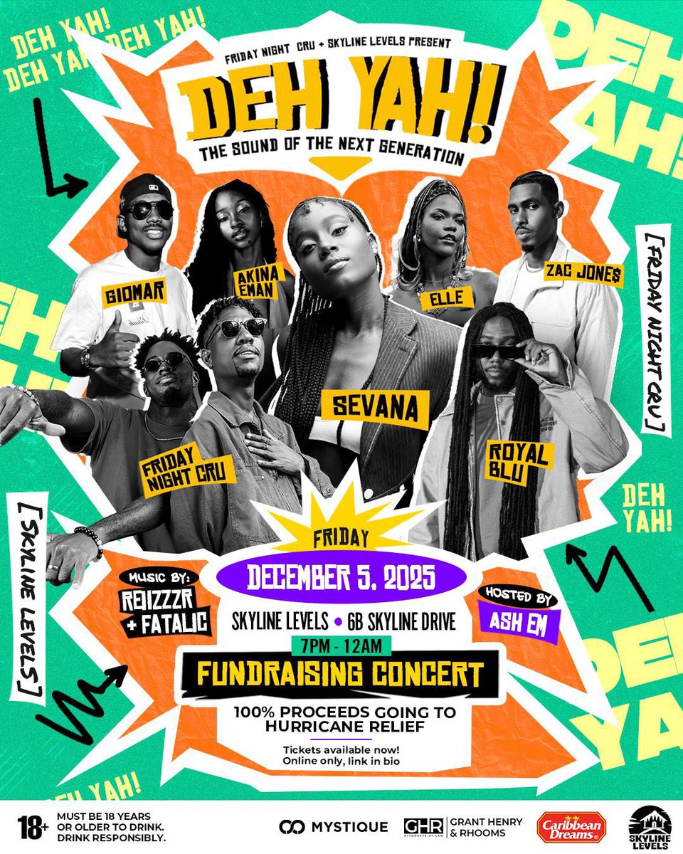 fridaynightcru's tweet photo. DEH YAH for a cause 🫶🏽

See you on December 5th!!!

Get your tickets NOW: https://t.co/hT4LoV2bVZ https://t.co/pjHnwHObFE