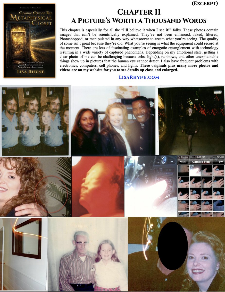 TheDreamMasters's tweet image. I included Lilly in my book, &quot;Coming Out of The Metaphysical Closet&quot; (LisaRhyne.com/comc)