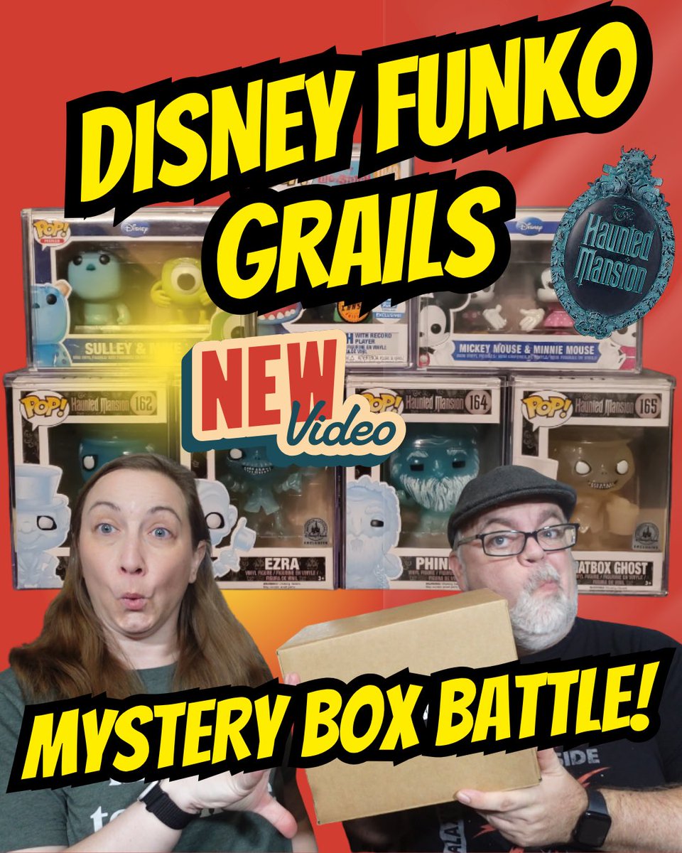professorjosh's tweet image. New Video! Who Found the Disney Funko Grail? Funko Mystery Box Battle
youtu.be/6pdIjRdh9Tk

#funko #funkopop #funkomysterybox