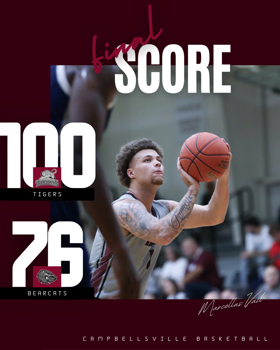 FINAL | The Tigers close the Lou Cunningham Classic with another victory against the Bearcats!

#️⃣ #TigerUp