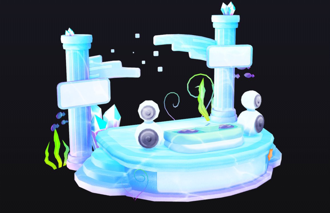 aqualorsy's tweet image. Ocean Themed Booth 🪸🫧 #Roblox #RobloxDev #RobloxDevs