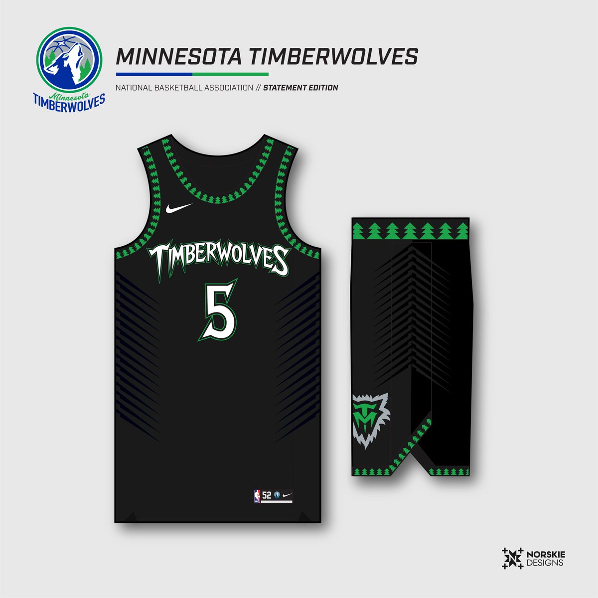 .<a href="/Timberwolves/">Minnesota Timberwolves</a> rumored to be using a modern classic starting in 2026. Hope it includes the trees
