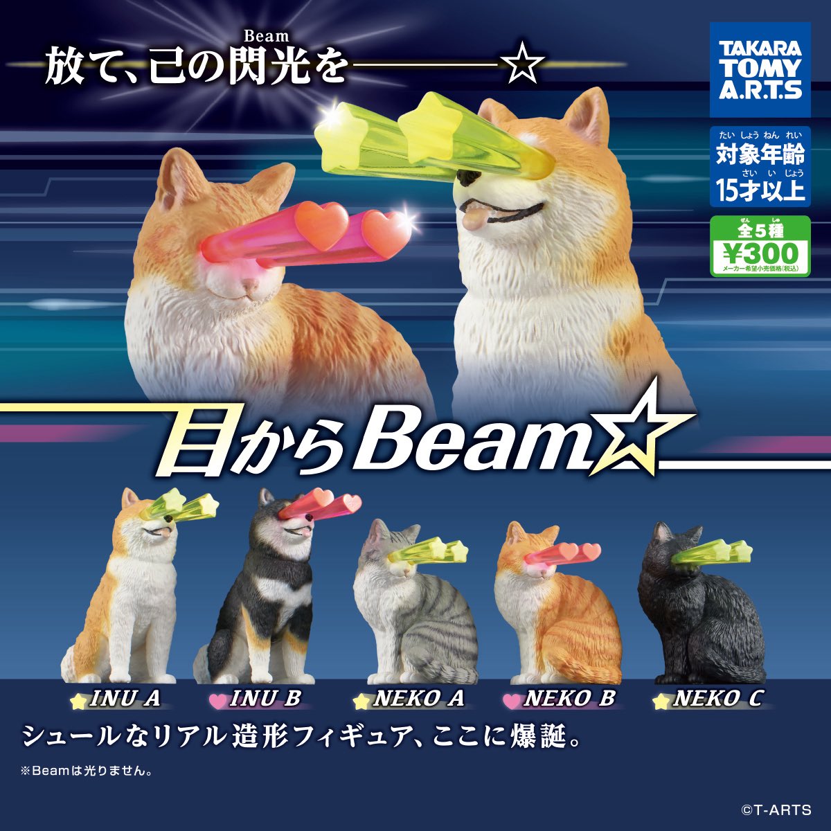【目からBeam☆】 
11月24(月)週のガチャガチャ。 
a.r10.to/hkmoWx #pr