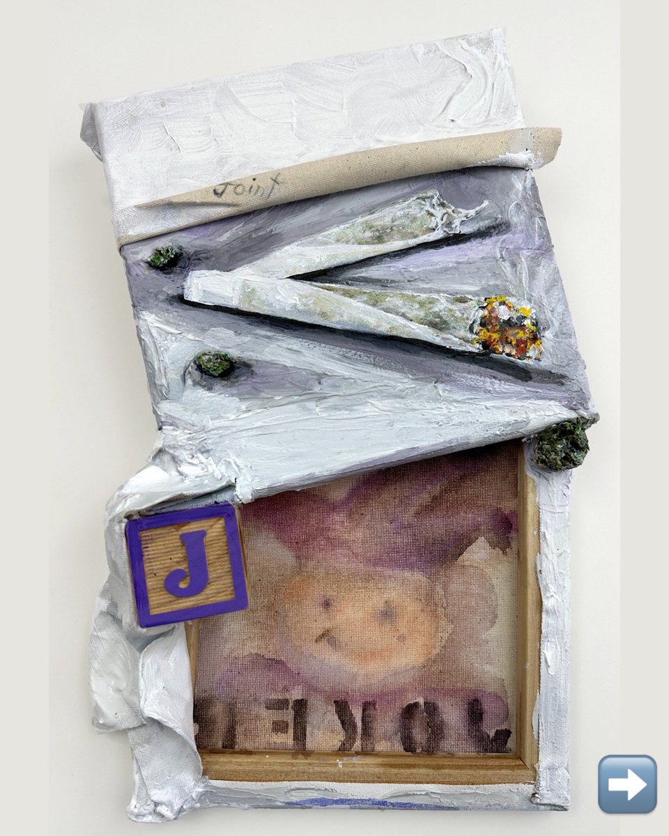 ef4art's tweet image. Artworks for letters J, K, L added to ‘Adulterated’, alphabet blocks reimagined for adults.
12 done, 14 to go!  Art in progress.
#painting  #ArtSeries #AlphabetArt #MixedMediaArt #ContemporaryArt #WorkInProgress #ContemporaryPainting #UniqueArt #NYArtist #artinprogress