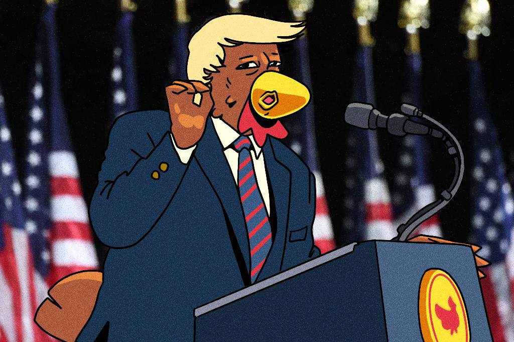 "I never sucked any Coq folks, total fake news from the losers and haters, believe me!"