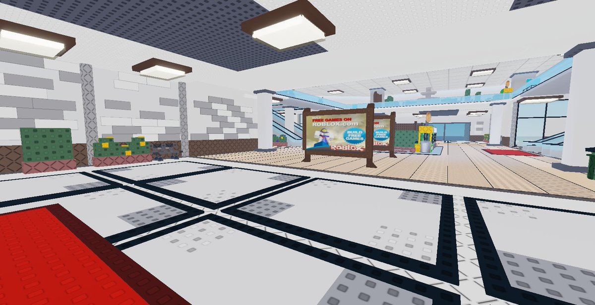 yunharii's tweet photo. Mall Mall Mall #robloxdev #robloxbuild #robloxstudio #roblox https://t.co/9SNAVzCEr0