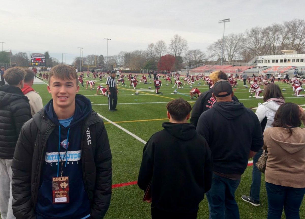 JeffreyKol's tweet image. Great GameDay visit at Muhlenberg College. Great Academics and Coaching staff. Good win from them over Dickinson! @DigInMules @Coach_Frantz @CoachEstremera