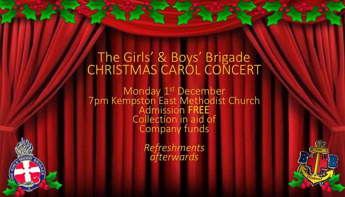 Join us for an uplifting evening filled with festive music, creative performances, and Christmas cheer. Enjoy a wonderful programme of carols and seasonal creations from our talented young people here in Kempston, followed by refreshments and a raffle to round off the night.