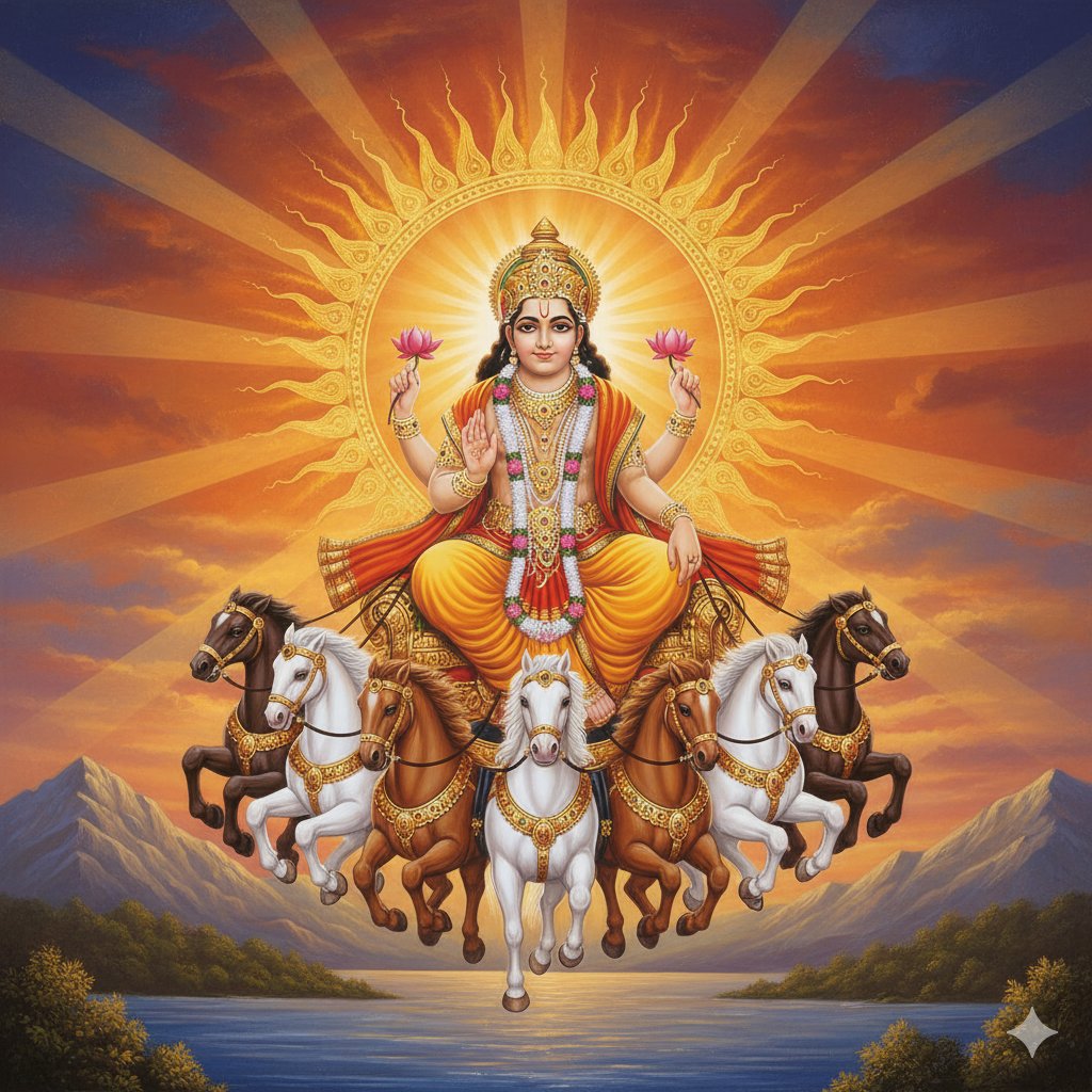 सूर्य देव के प्रकाश से आज आपका जीवन उजाले और उत्साह से भर जाए।
जो भी लक्ष्य है, आज से नई ऊर्जा के साथ शुरू करें।
जय सूर्य नारायण 🙏🙏🙏🙏🙏🙏