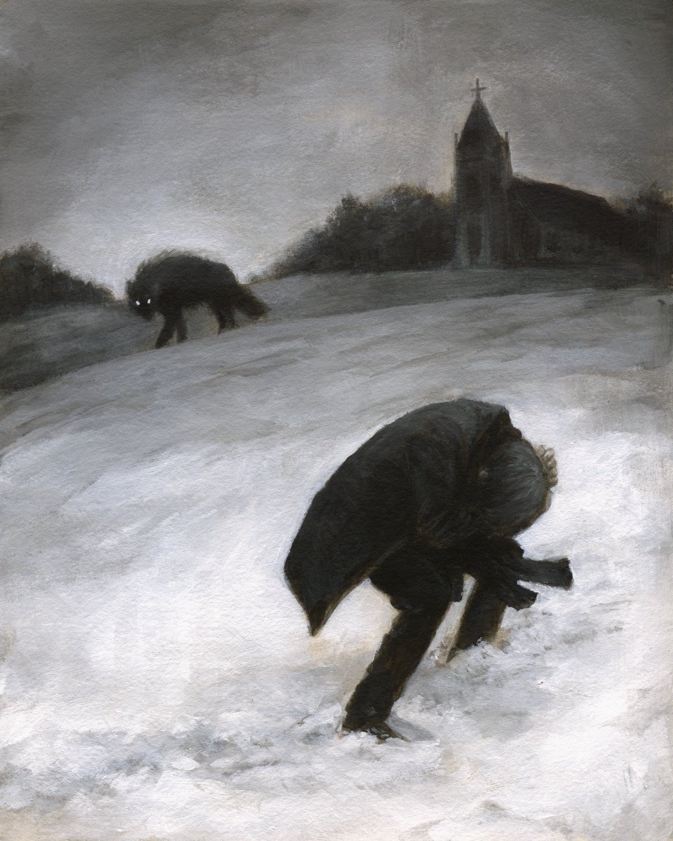 solisolsoli's tweet image. Black Shuck by Dillon Samuelson