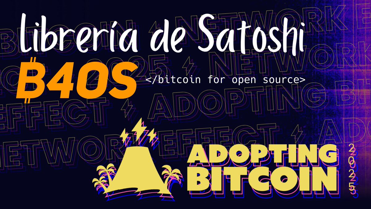 Librería de Satoshi tweet media