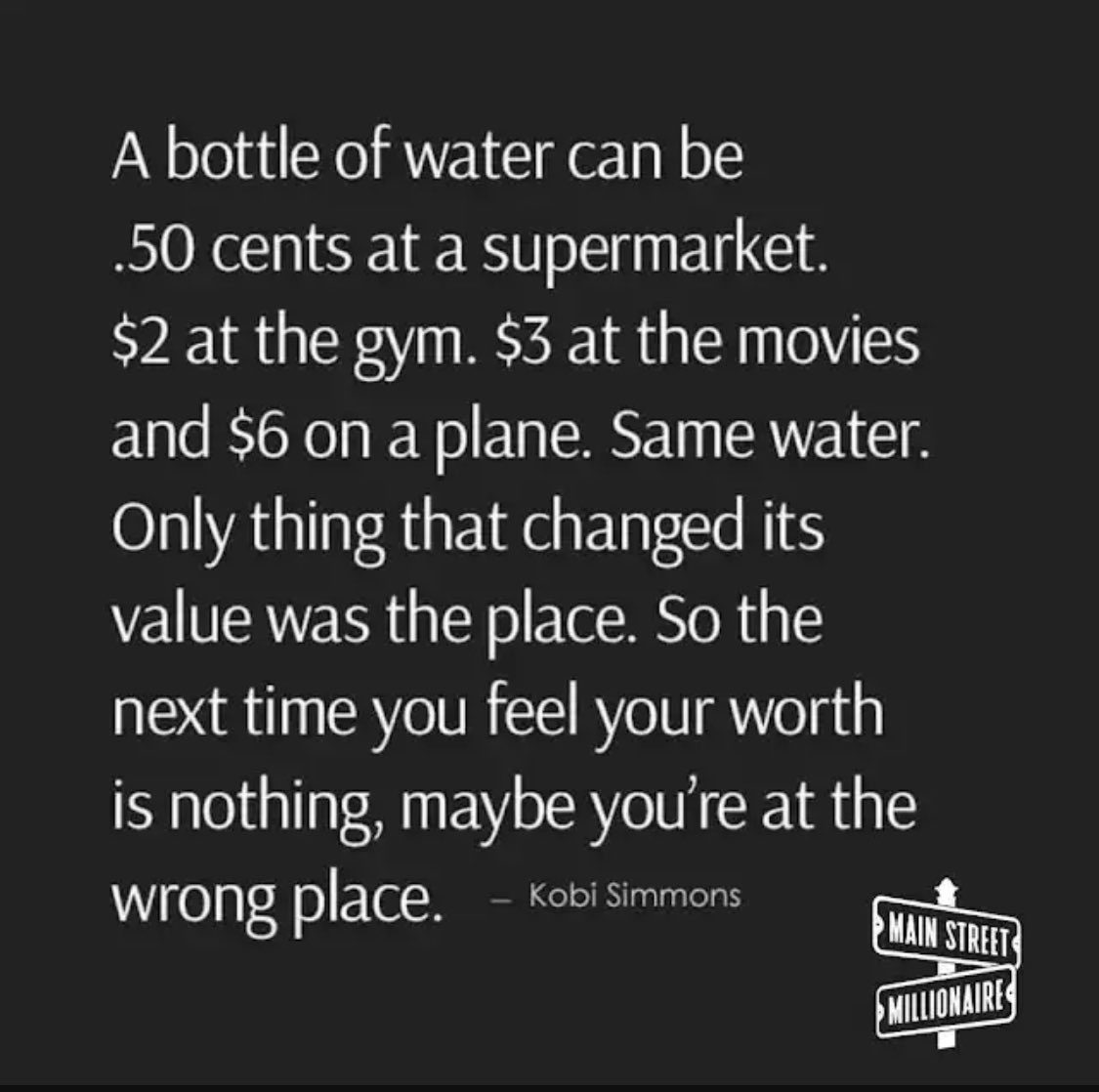 maciolyons's tweet photo. Your value doesn’t change based on who’s watching. Same energy, same worth—whether you’re in the boardroom or the break room. The right people will see what you bring to the table without you having to discount yourself. Know your worth, then add tax. https://t.co/J73Oo86dqN