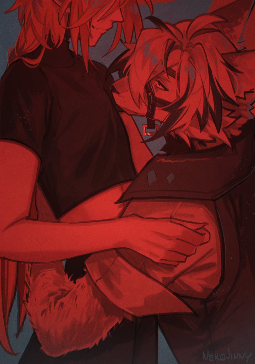 i want them to kiss :3 #lycahugo