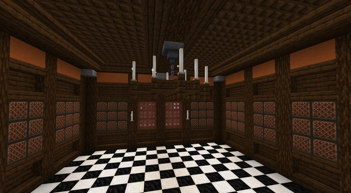 ligaderextrage1's tweet image. Unser Nutzer Wienin hat schon vor vielen Jahren ein bevorzugtes Design für die Vertäfelung von Räumen gefunden, die besonders edel aussehen sollen. Manchmal ist es jedoch sehr schwer, das eigene Standarddesign zu variieren. #Minecraft #MinecraftBuilds #MinecraftServer