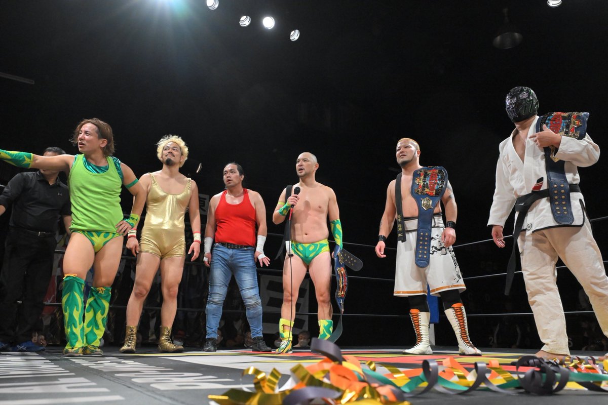 昨日は新木場大会にご来場誠にありがとうございます‼️

またしても大きな動きがあり見逃せないTTTマット⚡️
後楽園ホール大会に向けて誰が舵を握るのか⁉️

次回大会は12月6日(土)19時開始となります👹
年内最終戦！たくさんのご来場お待ちしております📣

#TTTpro
#インディー統一