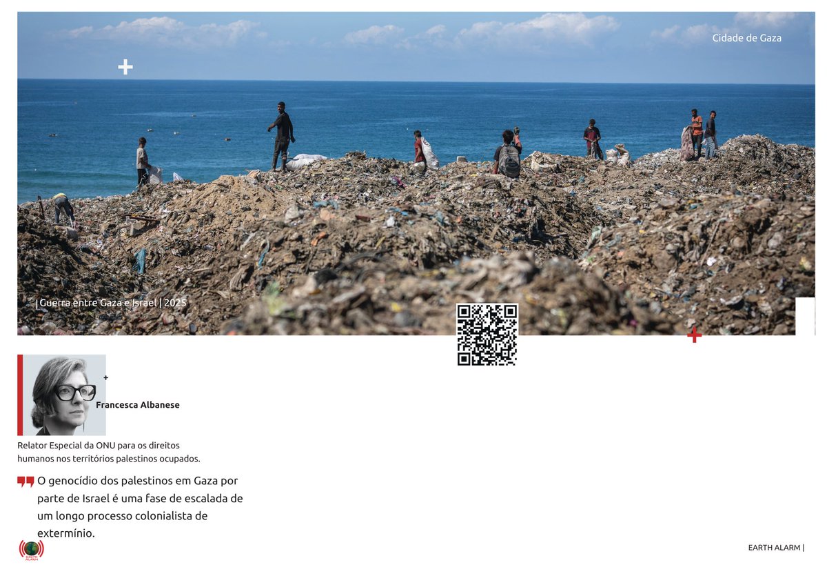 Alarme da Terra!

#Ecocído: os crimes #ambientais de Regime Israel em todo a região.

#COP30