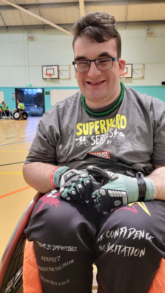 sheleia's tweet photo. End of week 1 of @SuperheroTri #AtHomeChallenge and Owen has completed 17K for Team Captain America. Todays distance was done at his first training session with Berkshire Banshees Wheelchair Rugby CIC. #findyourpower @MarvelUK @Disney_UK @Pfizer_UK @Think_Mobility @ZCTrust https://t.co/ymkX2ShAAU