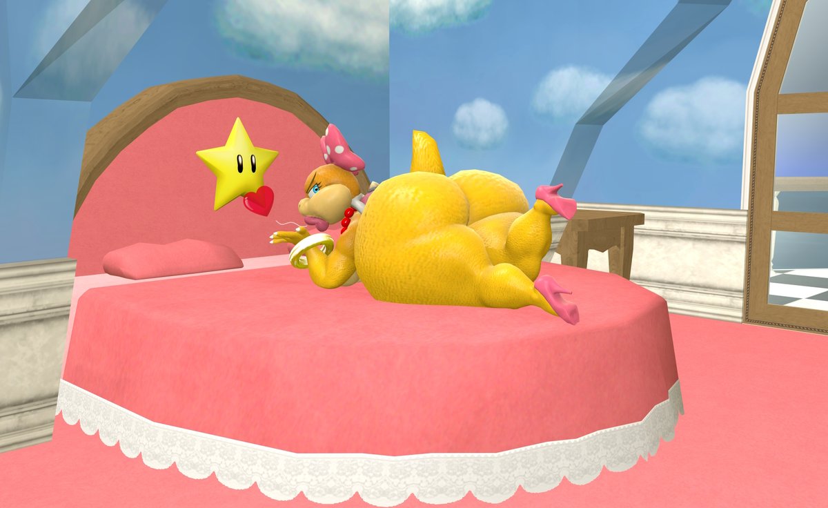 Been a while since I last made a Wendy Koopa pic~
She invaded Peach's bed~

#SFM #Koopalings #Nintendo