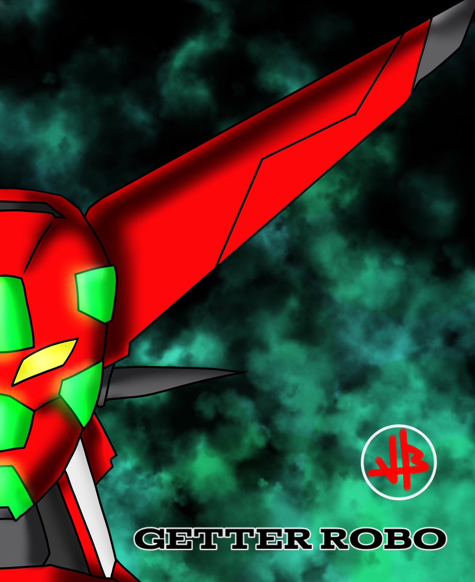 Bluejayi27's tweet image. ORT with your art with horns! ✨

Pretty old but still like it! #getterrobo #Mecha