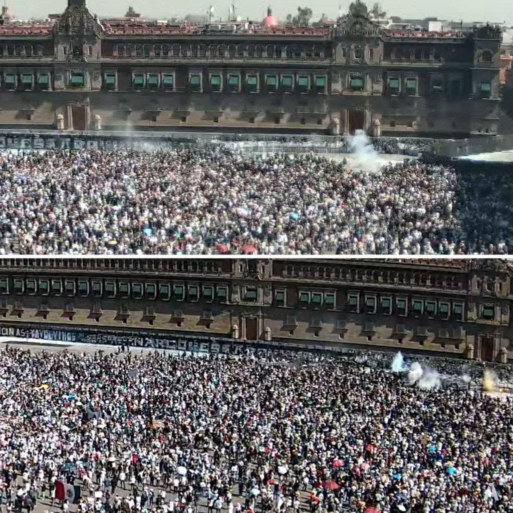 pedroferriz3's tweet image. Puros BOTS 

Este es el pueblo que hoy reprimió 
Éste es el pueblo del que se burlaron