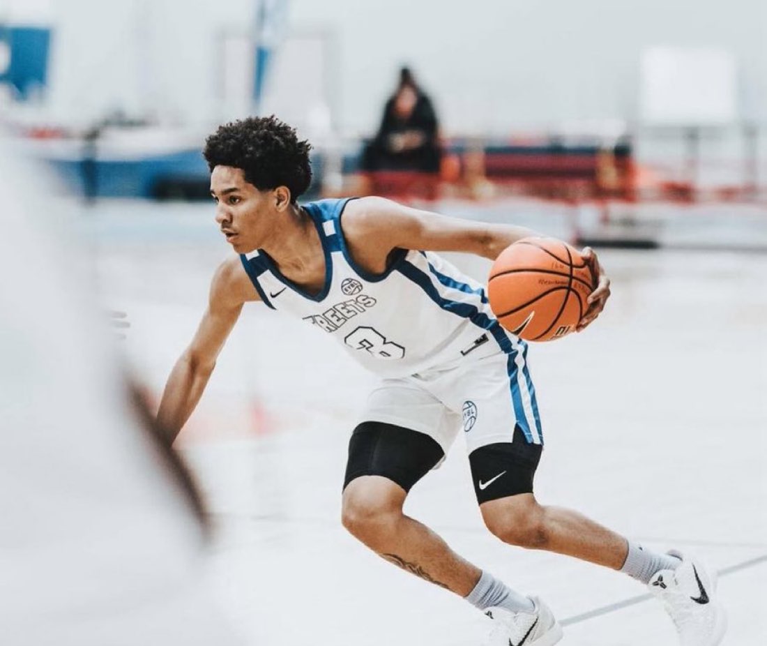 CoachTreal2's tweet image. 2027 Link Academy - Davion Thompson @Davion_t9 Picks up Kansas Offer