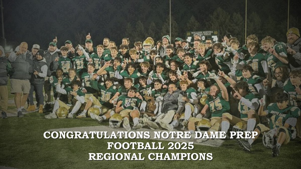 Notre Dame Prep Football tweet media