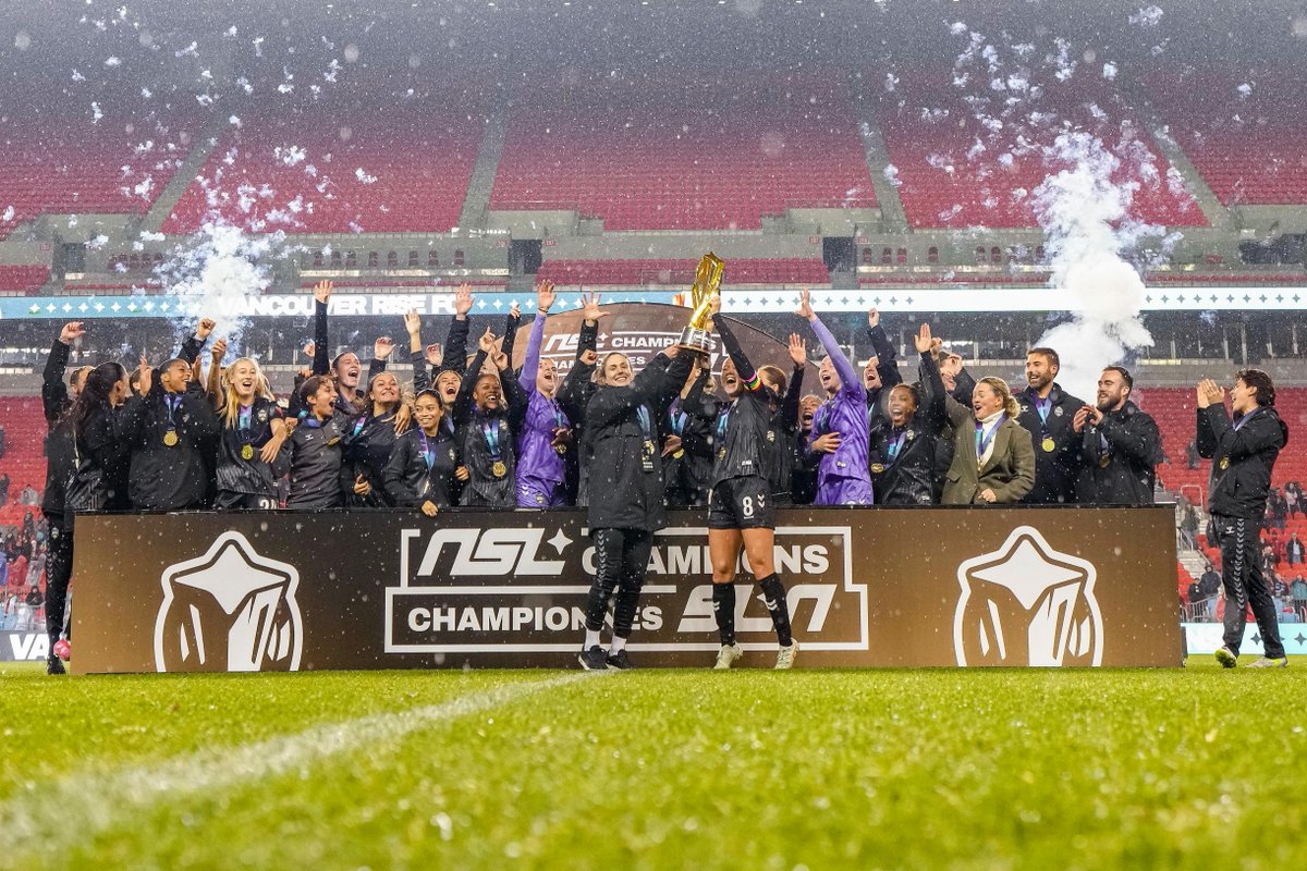 We lifted it together — a city, a club, a community. Vancouver, this is for you.