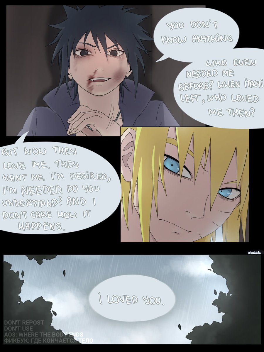 lsbnrewq's tweet photo. "Where the body ends" the second chapter on Ao3 Menma AU

https://t.co/LEqBHIycB5

#narusasu #sasunaru #sns #naruto #sasuke https://t.co/smB7xjPhVT