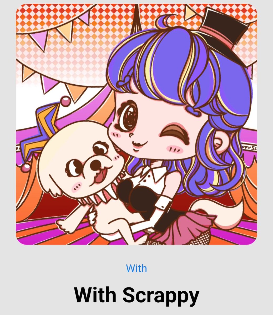 “With” is a collection about wanting to be together with someone or something.

🐾This time, it’s with Scrappy.

🔗➡︎xrp.cafe/collection/with
PRICE➡︎15XRP

I’d be happy if someone likes it.♡

 #XRPL