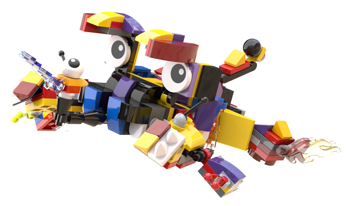 Inferplanetoid's tweet image. Some mixes i made part 21:
1. Lunk and Seismo Mix (requested)
2. Zorch and Gurggle Mix
3. Rokit, Meltus, and Boogly Mix (requested)
4. Flain, Teslo, Screeno, and Berp Mix (requested)
#mixels #mix 
(reupload due to image glitches)