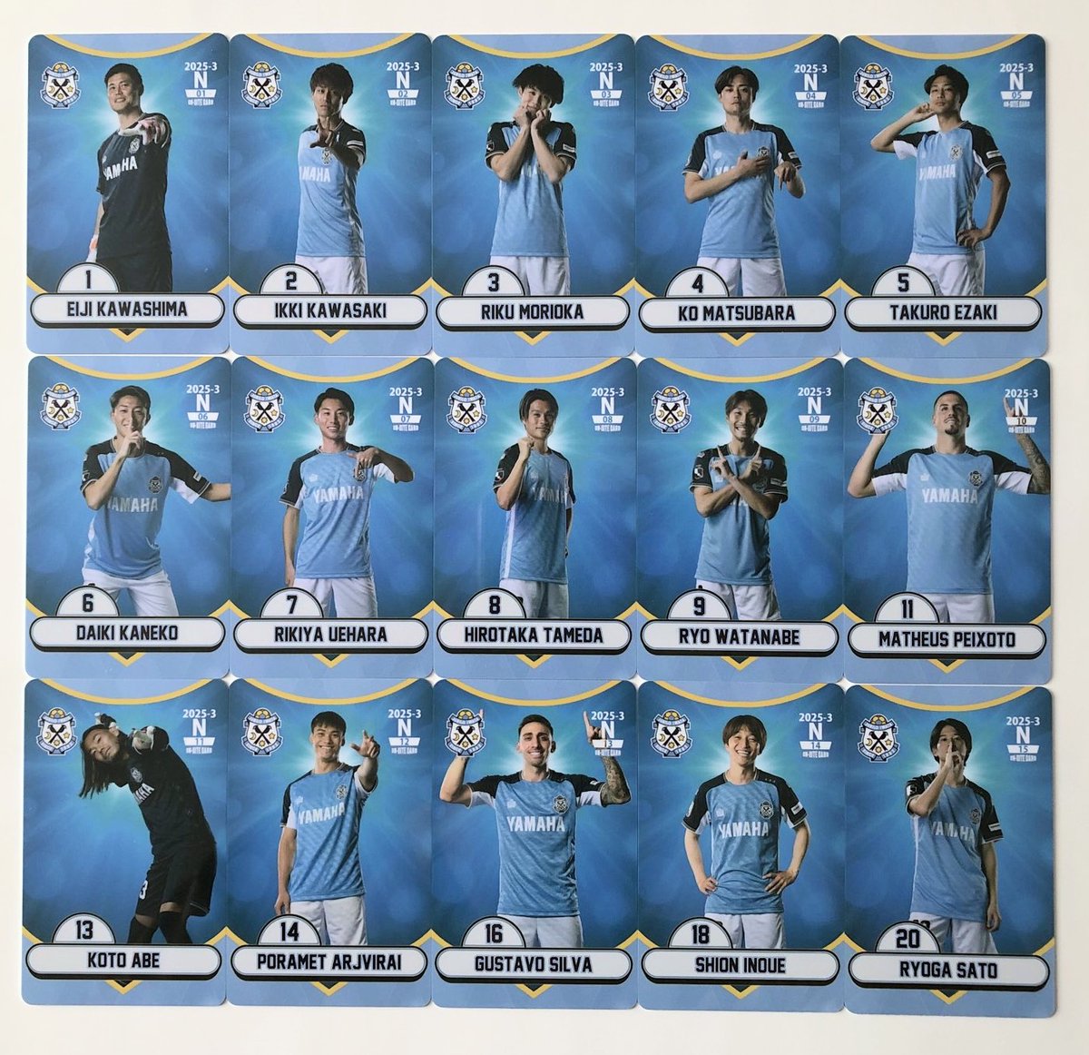 H*y様 ジュビロ磐田 オンサイトカード H*y様 ジュビロ磐田 オンサイト