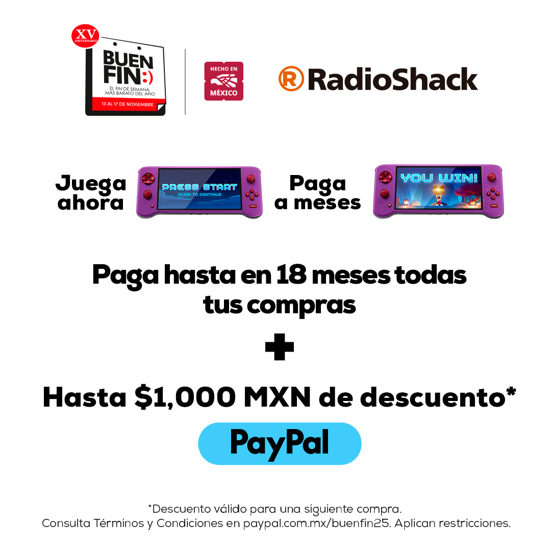RadioShack México tweet media