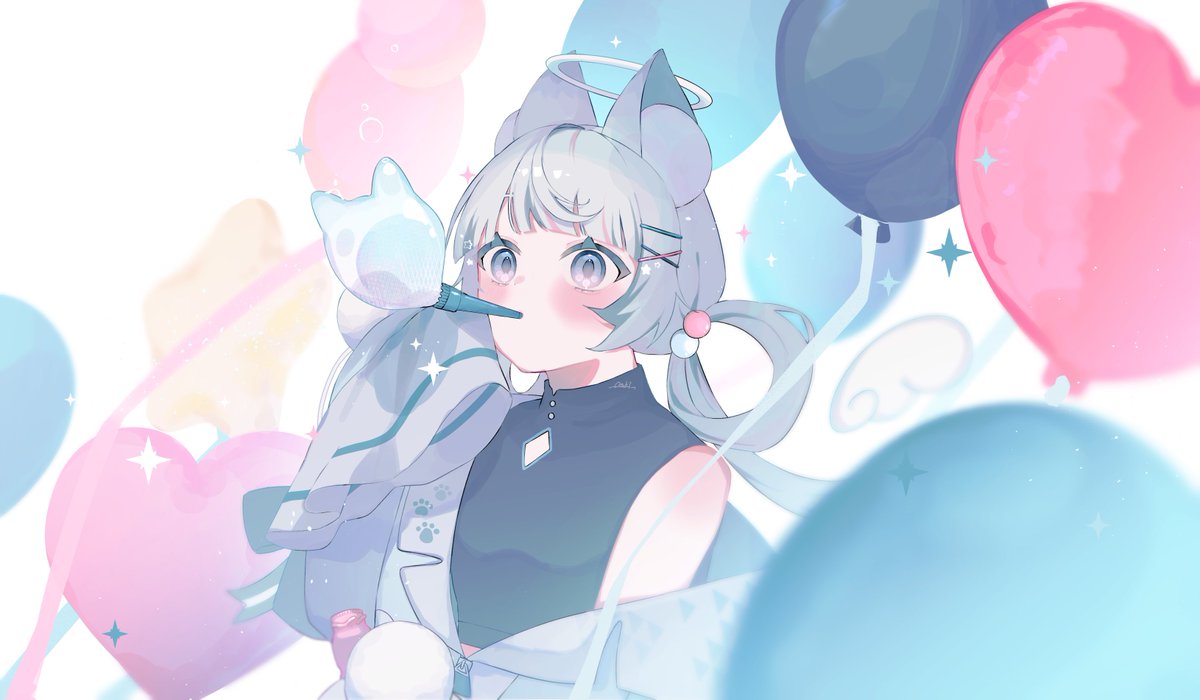 皆様わたくしの娘であるしゅか様の初配信は見ましたか？
これからの配信も楽しみですね☺️
初配信＆登録者100人おめでとうございます🎉🎈🎉🎈
 #しゅかlive #しゅかart