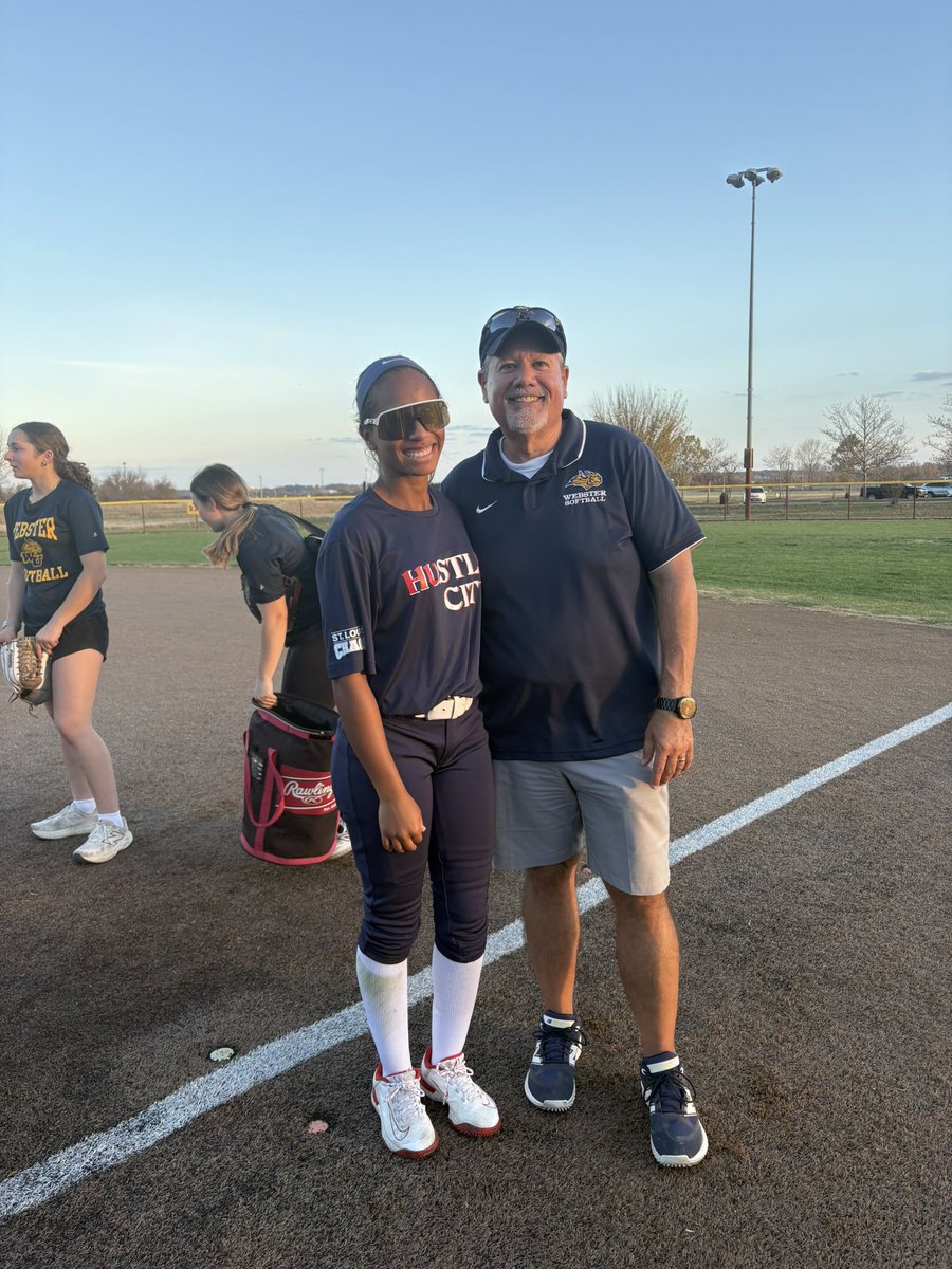 I got to spend my Saturday at the <a href="/GorloksSoftball/">Webster Softball</a> prospect camp! I learned so much, and I am so happy that I got to showcase my skills in front of a great coaching staff. Thank you Coaches for having me!!!