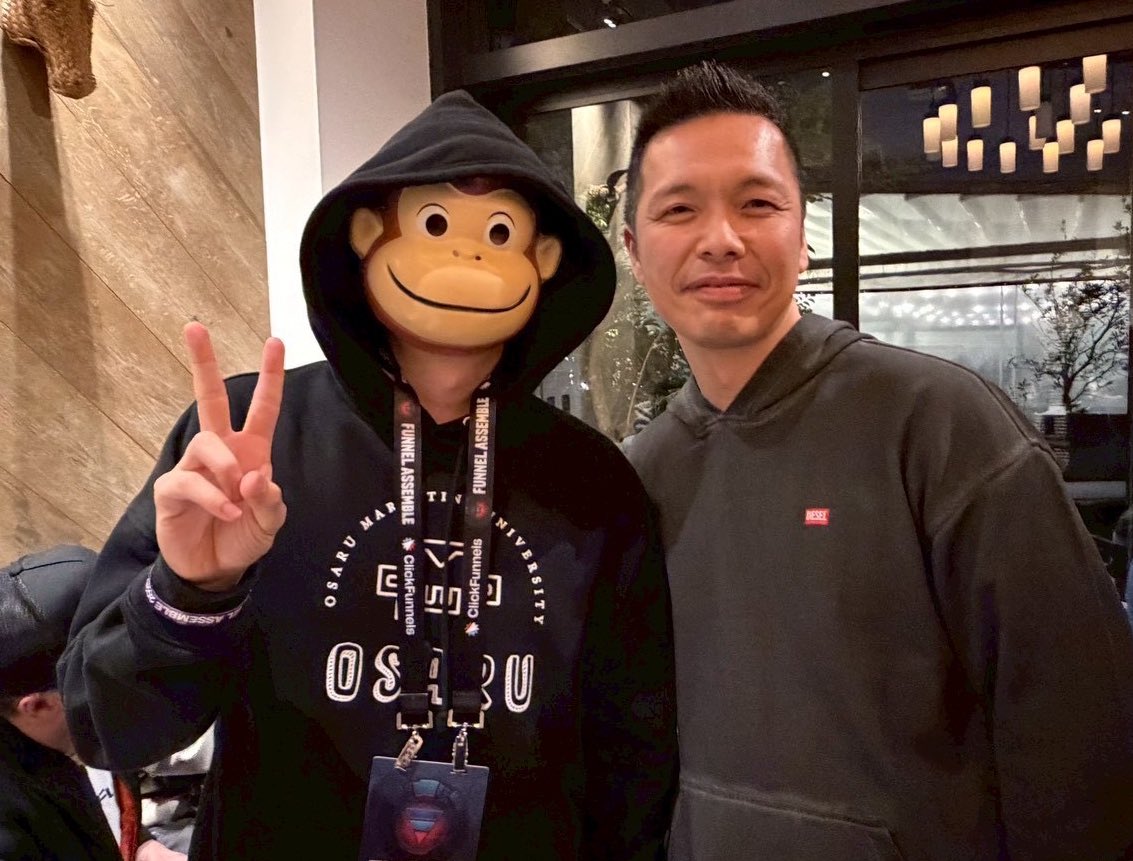 osaruproducer's tweet image. マジで参加できて感無量でした🐵
忘れないうちに感想書いておきます。

英語でラッセルにゴリゴリ質問して、全て回答持って帰ってきました。売上の内訳も聞いちゃいました笑

英語勉強しててマジでよかった...
もちろん通訳なしで議論できました🐵…