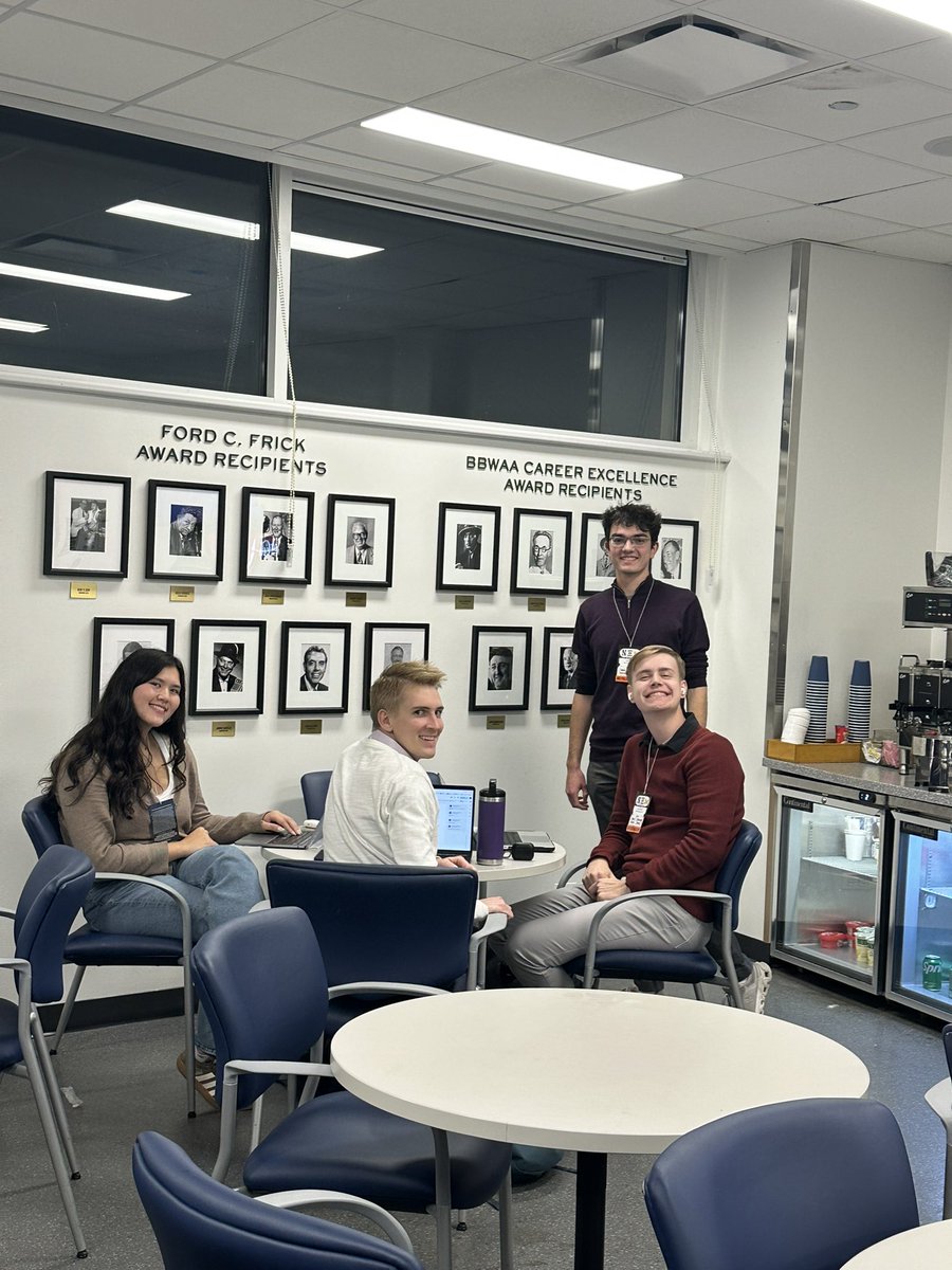 What a crew —  <a href="/theblockm/">Michigan Daily Sports</a> at Wrigley