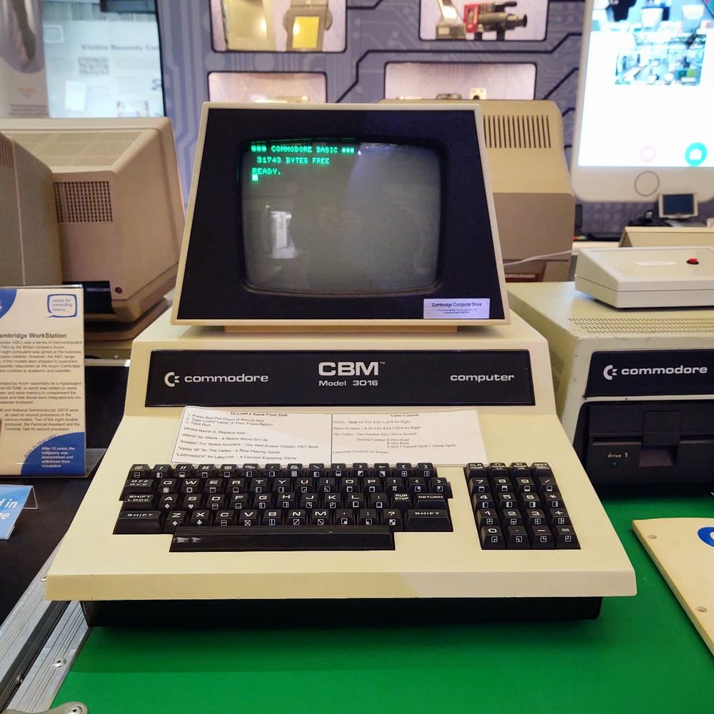 nostalnerd's tweet image. The computer that looked futuristic in 1977… and still refuses to look uncool today.