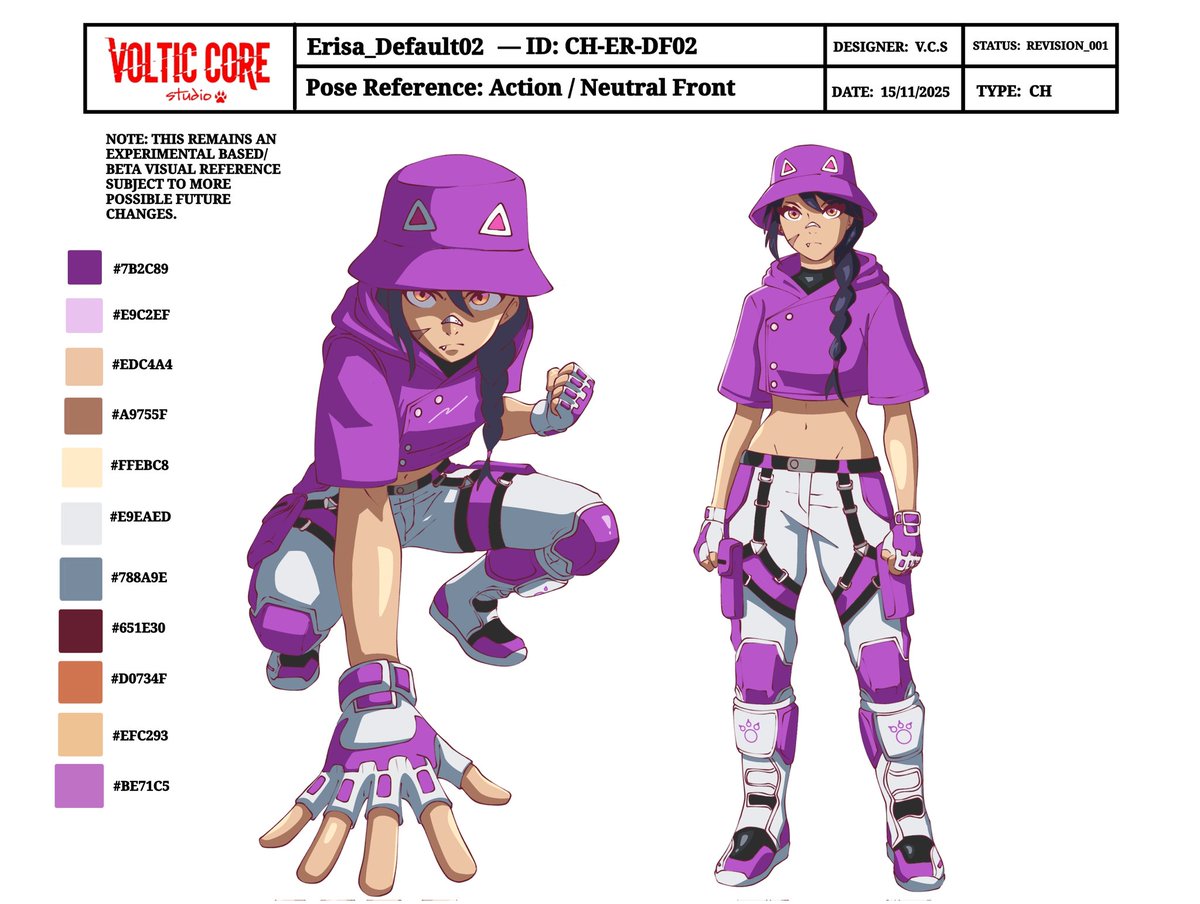 VolticCore's tweet image. Character corrections 01
#ERiSA #FortniteArt
