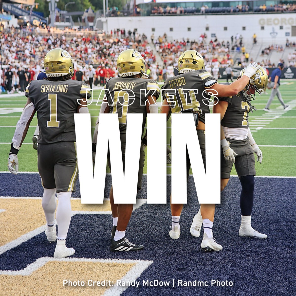 gtalumni's tweet image. Yellow Jackets beat Boston College 36-34! Tech has won 9 games for the first time since 2016!